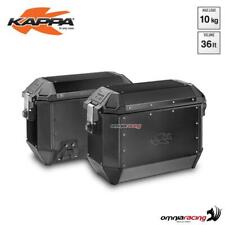 Valigie laterali Kappa KMS36B K-Mission Monokey retrofit 36L alluminio nero