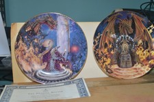 Fantasy Art plates Featuring