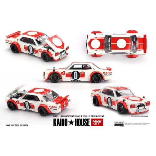 Minigt nissan skyline 2000gt - minigt,