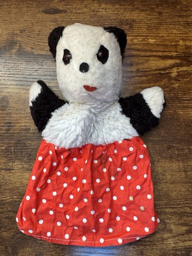 Vintage soo panda hand - panda, puppet