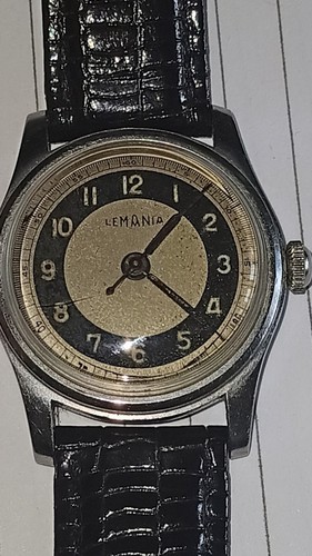 Vintage lemania bullseye watch - vintage,