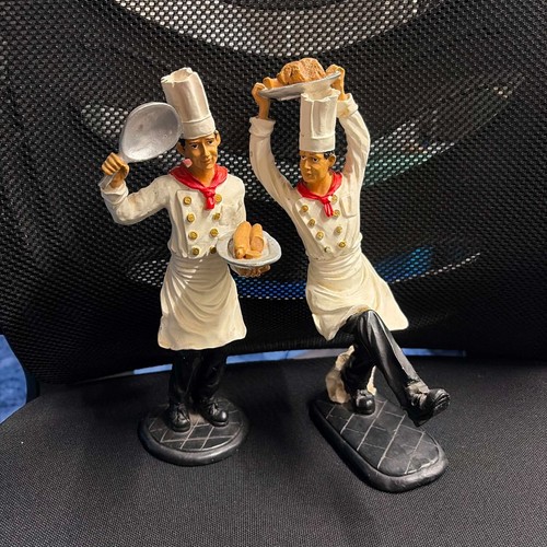 Vintage chef figurine statue - vintage,