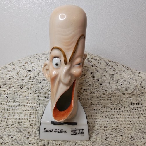 Vintage porcelain smoking head