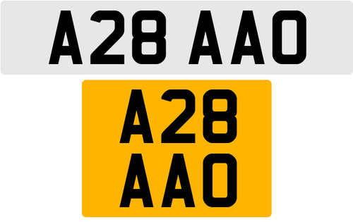 A28 aao old style - style, number