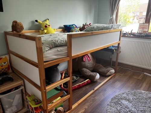 Ikea kid reversible bed - reversible,