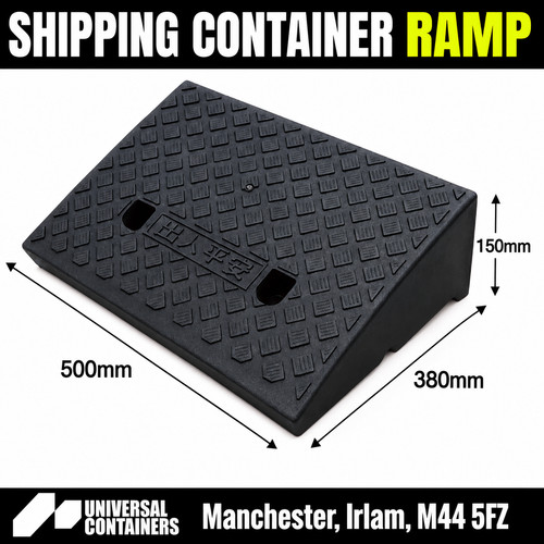 Shipping container ramp - shipping,