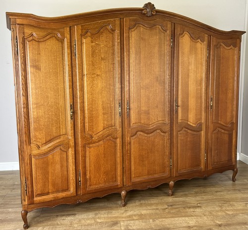 Wardrobe vintage french louis - wardrobe,