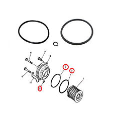 Yamaha XV 750 920 1000 1100 SE Virago TR1 BT Gasket Set Oil Filter Cover