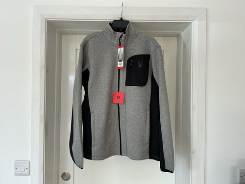 Mens spyder fleece - mens, zip