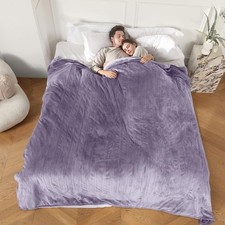 Electric Blanket Heated King Size, Super 100" x 90", Lavender 