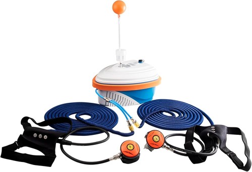 Diving hookah system - hookah,