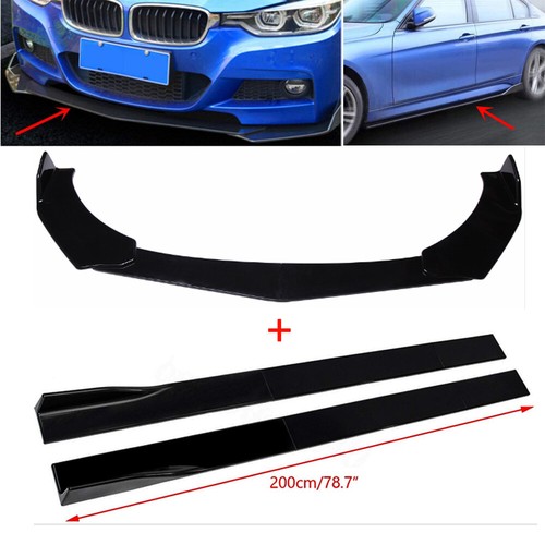 Glossy black car - black,