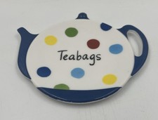 Spotty Teabag Stand Colourful