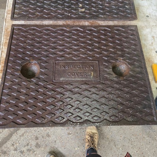 Cast iron manhole - cast,
