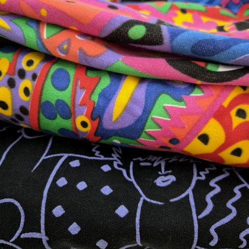 90s streetwear fleece - fleece, fabric