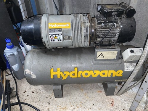 Hydrovane air compressor - , used