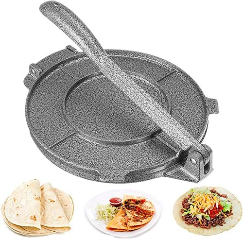 Tortilla press roti maker with - press,