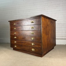 Large Vintage Hardwood and