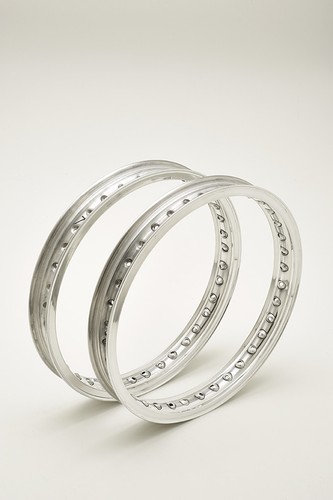 Pair wheel rims aluminum - pair, of