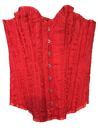 Eden coeur red floral - floral, corset