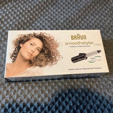 BRAUN SMOOTHSTYLER CORDLESS GAS CURLING TONGS HEATED BRUSH NOW DISCONTINUED!