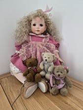 Large Vintage Porcelain Doll