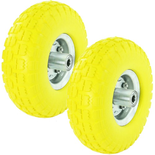 Solid wheelbarrow wheel - 10",