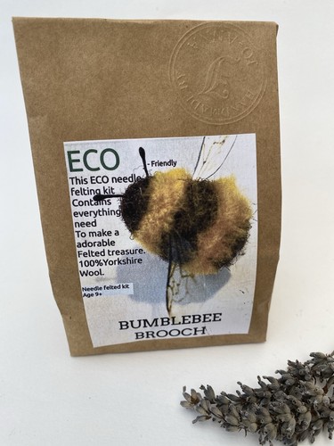 Needle felting eco bumblebee - needle,