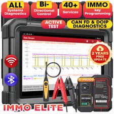 Launch X431 IMMO ELITE PAD V PRO5 KEY Programming Full System Diagnostic Scanner