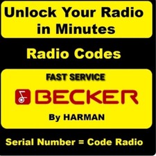 Mercedes Benz ✅ Becker Harman ✅ Unlock Code ✅ - Radio Code ✅ ALL MODELS ✅ BE****
