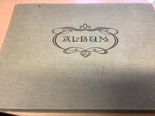 Cigarette card book album