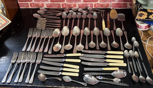 Vintage job lot silver - job, of