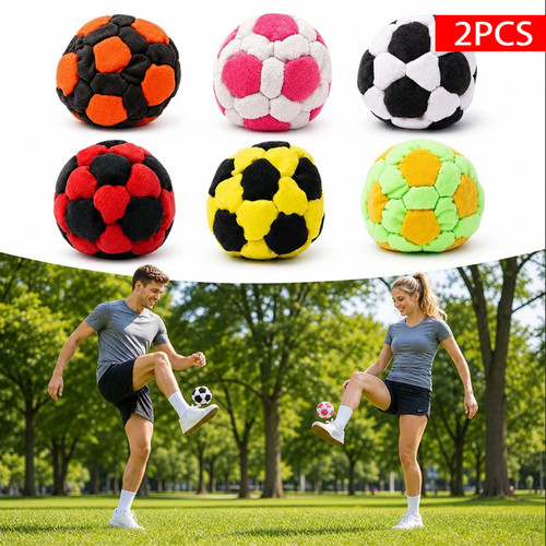 2pcs small sandbag footbag - small,