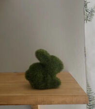 Tk Maxx Homesense Easter Bunny Rabbit Mini Green Flocked Ornament Decoration