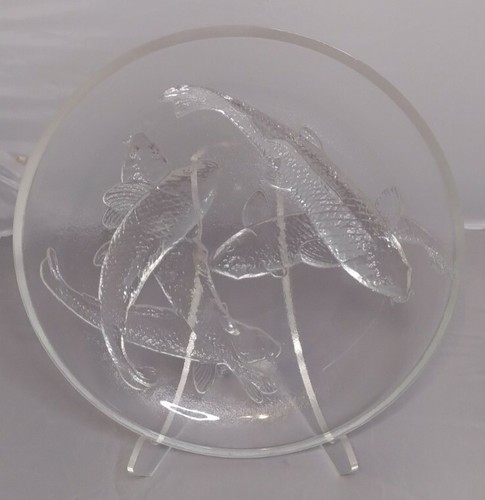 Vintage koi fish sculpture - vintage,