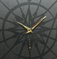 GILT HAND SET FOR OMEGA 30T2 MOVEMENT-260 261 262 265 266 267 268 OR OTHER WATCH