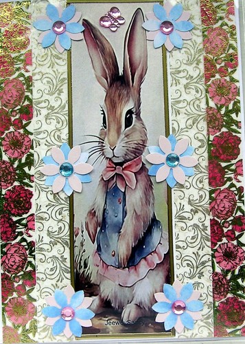 Princess rabbit pinafore - rabbit,
