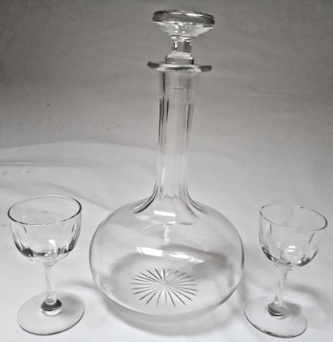 Antique victorian decanter - antique,