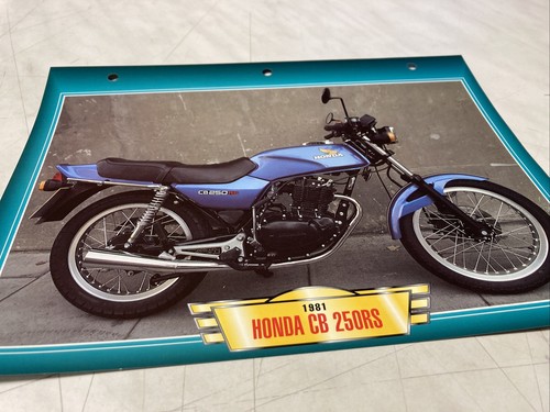Honda cb250rs 1981 cb250 - honda,