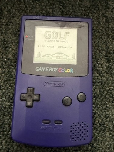 Nintendo gameboy color purple - color,