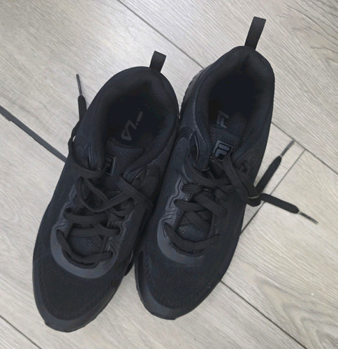 Fila black low top - fila, low-top