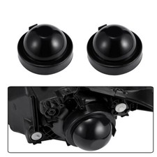 2PCS 85mm Car Rubber Headlight Housing Extended Dust Cover Boot Caps Universal