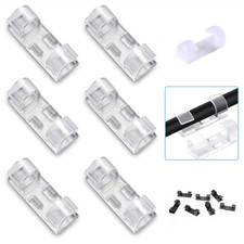 20 Self Adhesive Cable Clips