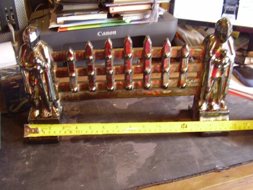 Front fire grate cast metal - front,