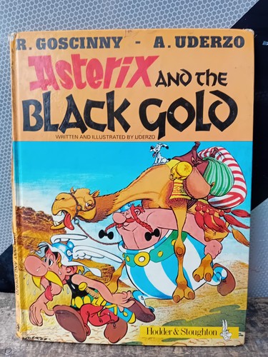 Asterix and the - black, gold