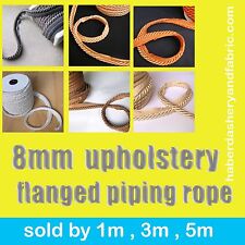 Flanged Piping Cord 8mm Piping For Cushions Upholstery Piping Upholstery Rope