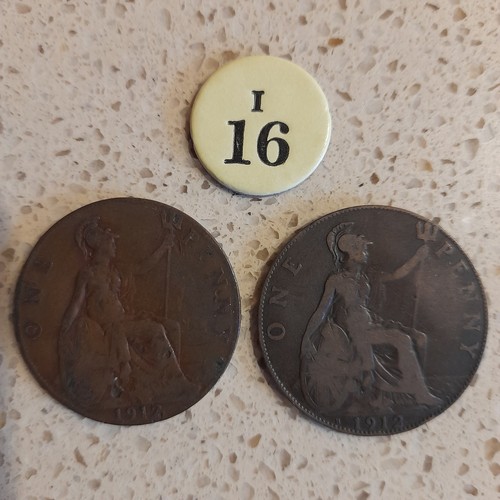 1912 1912h one - 1912h, penny