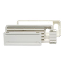 DOMETIC LS100 WHITE UPPER CARAVAN MOTORHOME FRIDGE VENT WITH WINTER COVER