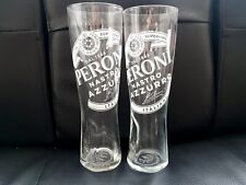 2x Peroni Pint Glasses Brand
