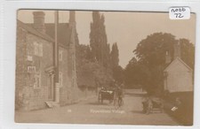 EPPERSTONE Nottinghamshire  POST OFFICE  / Motor Bike & Sidecar / people RP